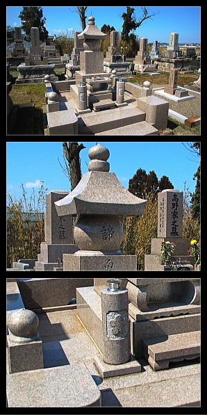 新潟県阿賀野市の墓　墓石施工例2